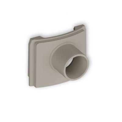 Zaślepka z wypustem fi 18mm do puszki natynkowej pojedynczej 60ZAPUO-2 taupe KARLIK (60ZAPUO-2)